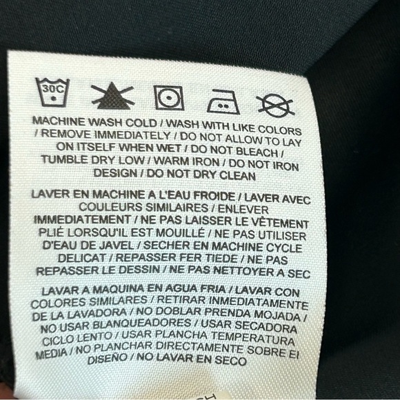 NIKE golf women's black Dri-fit skirt Sz 8 - Picture 6 of 10